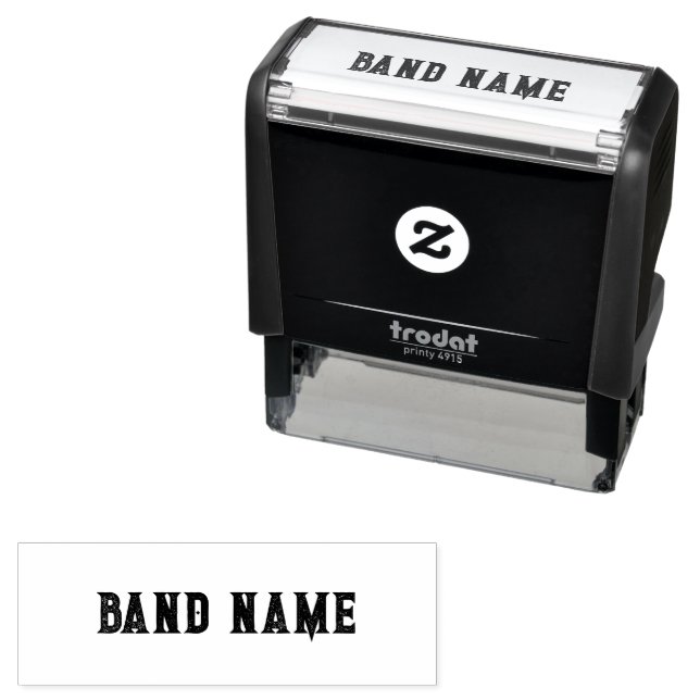 Custom Band Merge Permastempel (Beispiel)