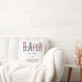 Custom BArch Bachelor of Architecture Abschluss Kissen