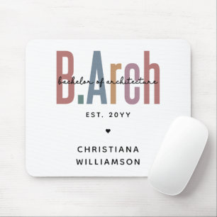 Custom BArch Bachelor of Architecture Abschluss Mousepad