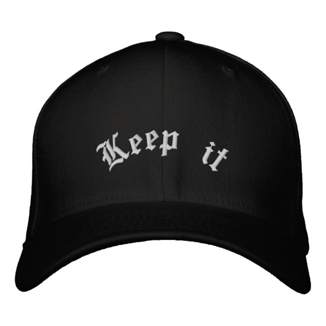 Custom Baseball Cap Bestickte Baseballkappe (Vorderseite)