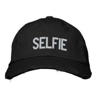 Custom Baseball Cap SELFIE Bestickte Kappe