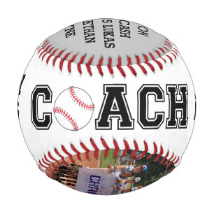 Custom Baseball Coach Keepake Ball Geschenk