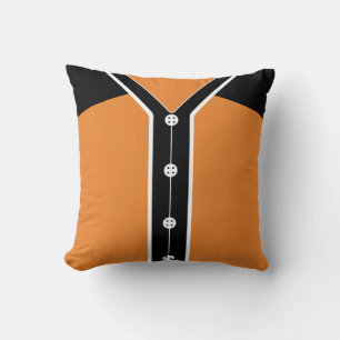 Custom Baseball Jersey Name & Number Pillow Kissen