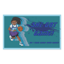 Custom Basketball Basketball Player Sticker