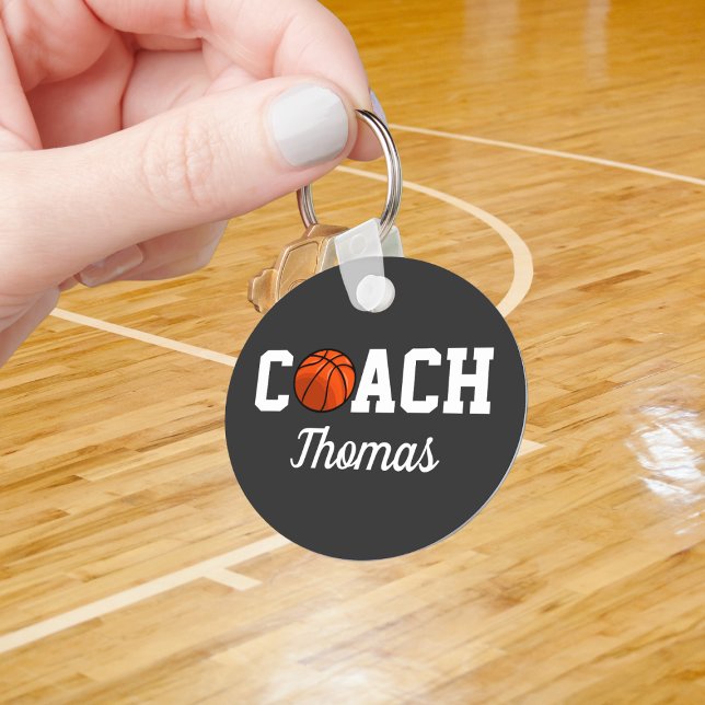 Custom Basketball Coach Name Geschenk Schlüsselanhänger (Von Creator hochgeladen)