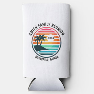 Custom Beach, Family Wiedersehen, Urlaub Slim Cool Selters Dosenkühler