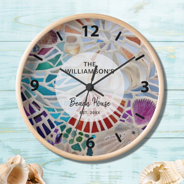 Custom Beach House Uhr (Von Creator hochgeladen)