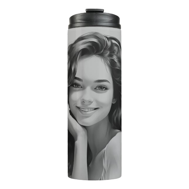 Custom Beautiful Thermal Tumbler Thermosbecher (Vorderseite)