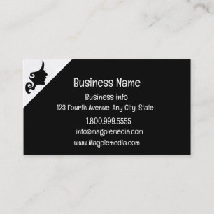 Custom Beauty Stylist Esthetician Business Card Visitenkarte