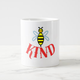 Custom Bee Kind Personalized Gift Jumbo-Tasse