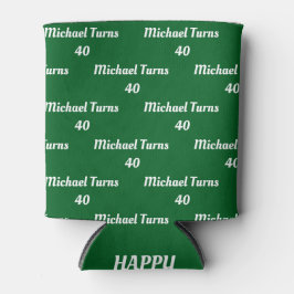 Custom Ber Koozie Personalisiert Name & Alter Dosenkühler