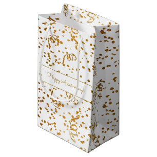 Custom Besondere Anlass Gold Confetti Streamers Kleine Geschenktüte