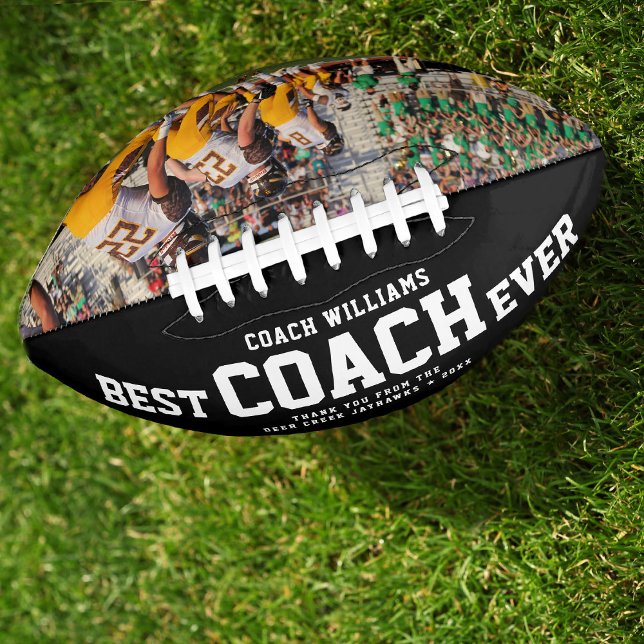 Custom BEST COACH EVENT Modernes Cool Dankeschön F Football (Von Creator hochgeladen)