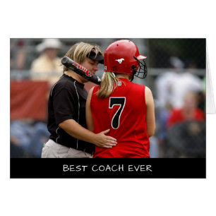 Custom Best Coach je Foto Vielen Dank