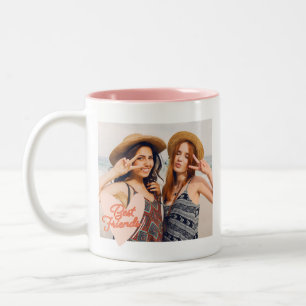 Custom Best Friend Foto Tasse