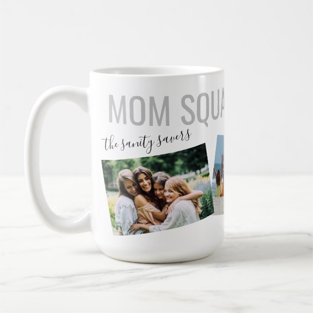 Custom Best Friends Squad Foto Kaffeetasse (Links)