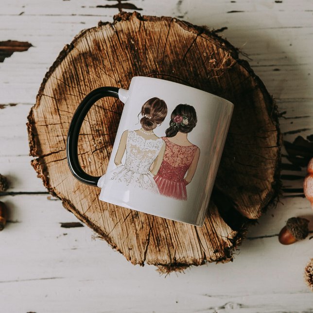 Custom Best Friends Tasse | Custom Bridesmaid Tass (Von Creator hochgeladen)