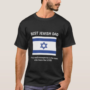 Custom BEST JEWISH VATER T-Shirt