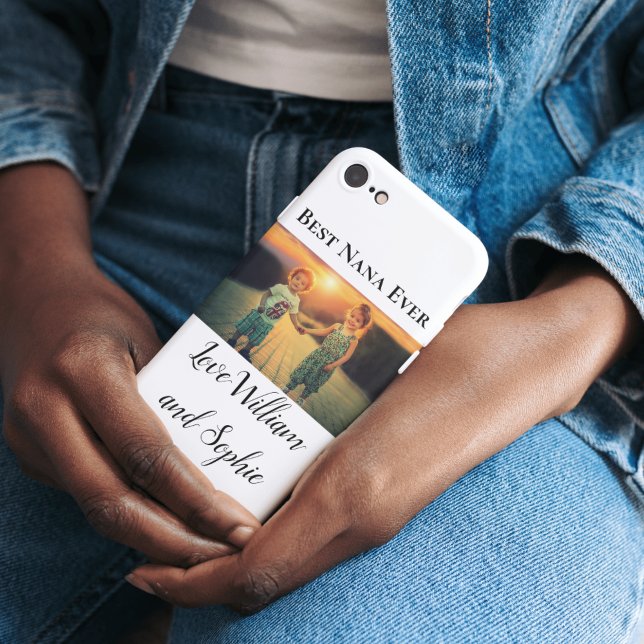 Custom Best Nana Ever Foto Case-Mate iPhone Hülle (Custom Best Nana Ever Photo Case-Mate iPhone Case)