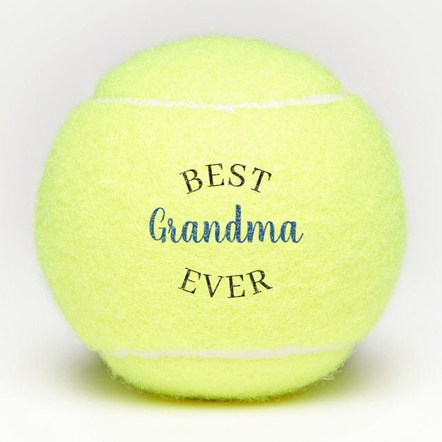 Custom Best Oma, Gigi Mamaw jemals Tennisbälle (Vorderseite)