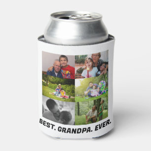 Custom Best Opa je 6 Foto Collage Dosenkühler