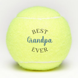 Custom Best Opa Papa Gramps Ever Tennisbälle