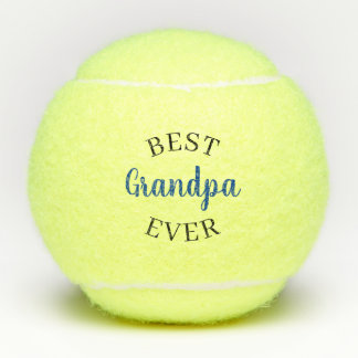 Custom Best Opa Papa Gramps Ever Tennisbälle