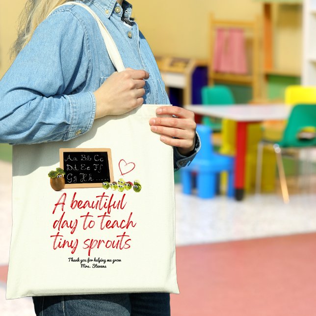Custom Best Teacher Geschenk - Fun Geschenk für Le Tragetasche (Von Creator hochgeladen)