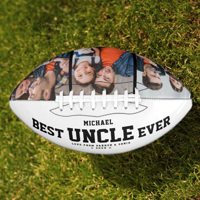Custom BEST UNCLE EVENT Moderne Coole FotoCollage Football (Von Creator hochgeladen)