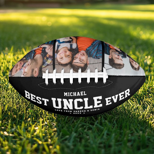 Custom BEST UNCLE EVENT Moderne Coole FotoCollage Football (Von Creator hochgeladen)