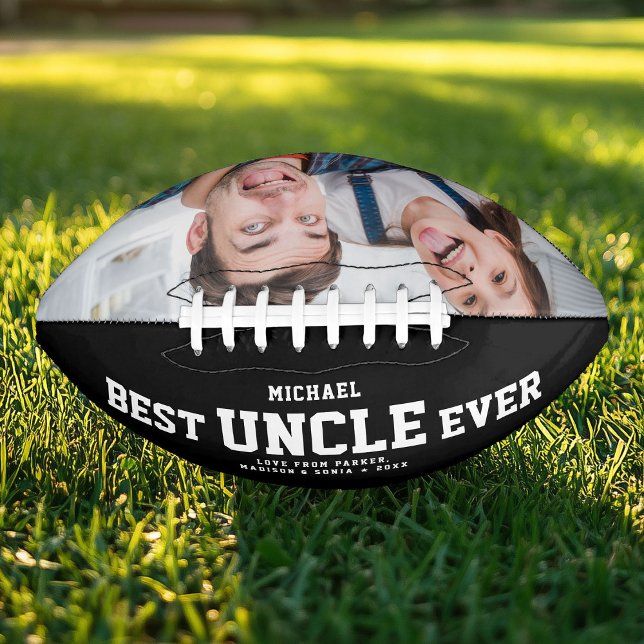 Custom BEST UNCLE EVENT Modernes Cooles Family Fot Football (Von Creator hochgeladen)