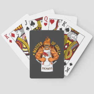 Custom Best Vater Papa Pater immer nur Gefragt lus Spielkarten