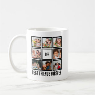 Custom BESTE FREUNDIN Best Friends Forever 8 Foto  Kaffeetasse