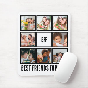 Custom BESTE FREUNDIN Best Friends Forever 8 Foto Mousepad