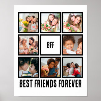 Custom BESTE FREUNDIN Best Friends Forever 8 Foto Poster