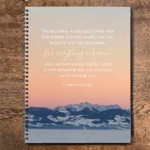 Custom Bible Verse Praxiszeitung für Schweizer A Notizbuch