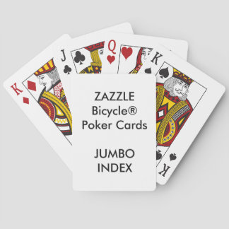 Custom Bicycle® Poker Playing Cards JUMBO INDEX Spielkarten