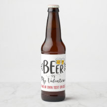 CUSTOM Biere ist mein Valentine Funny Anti Valenti