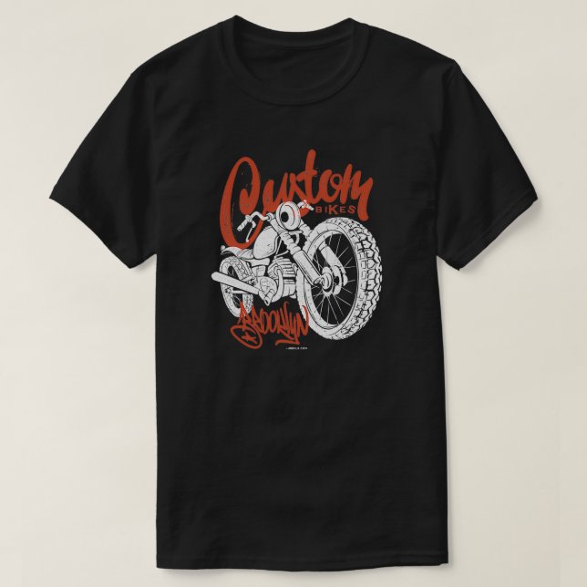 Custom Bikes Brooklyn T-Shirt (Design vorne)