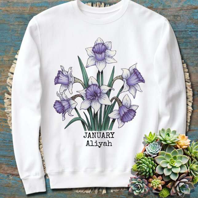 Custom Birth Monat Personalisierte Mama Geschenk O Sweatshirt (Von Creator hochgeladen)