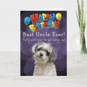 Custom Birthday Card Best Uncle Ever Dankeskarte