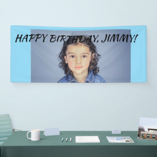 CUSTOM BIRTHDAY FOTO BANNER