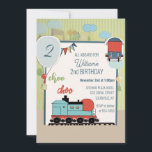 Custom Birthday Kid Balloon Bahn Ticket Geburtstag Einladung<br><div class="desc">Alle an Bord des Geburtstagszuges! Mit unserem Custom Birthday Kid Balloon Train Ticket Birthday Invitation können Sie Ihre Gäste für Ihr Party mit dem Zug begeistern. Mit einem spielerischen Design mit Ballons und personalisierten Party-Details,  wird diese Einladung bestimmt den Ton für ein lustiges und festliches Fest Set.</div>