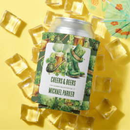 Custom Birthday St Patrick's Day Cheers Biere Dosenkühler