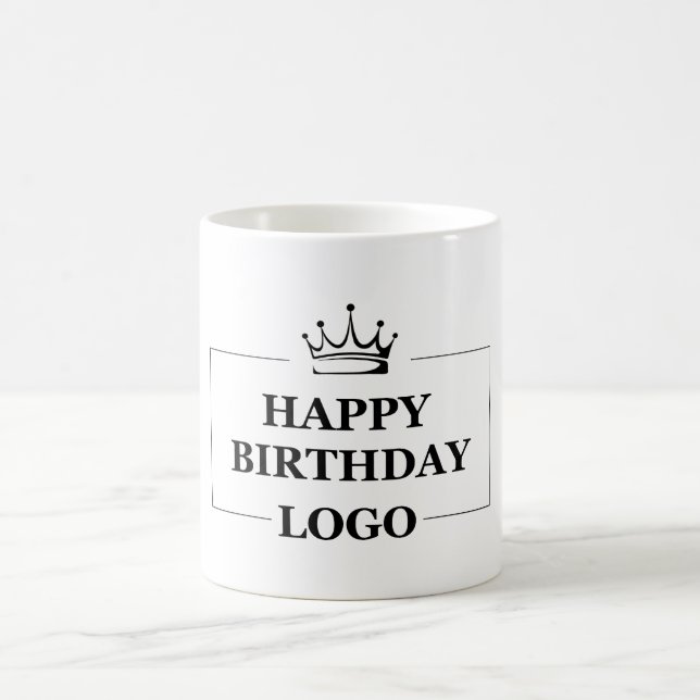 Custom Birthday Template Personalize Gift Design Kaffeetasse (Mittel)