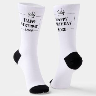 Custom Birthday Template Personalize Gift Design Socken