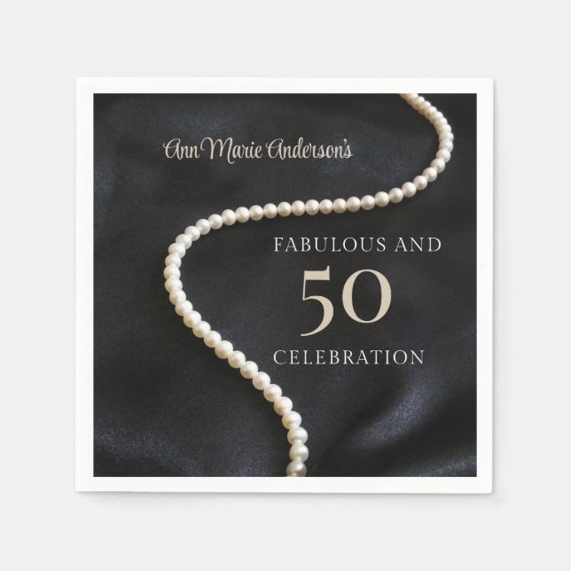 Custom Black 50 and Fabulous Serviette (Vorderseite)