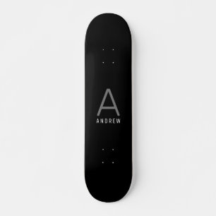 Custom Black Skateboard