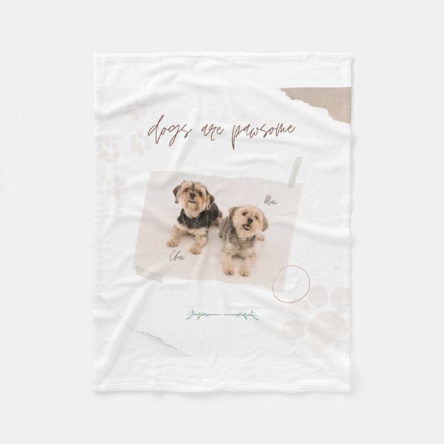 "Custom Blankets for Comfort and Style on Zazzle" Fleecedecke (Vorderseite)