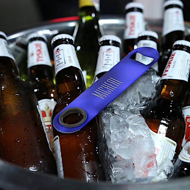 Custom Blue Foil Speed Flaschenöffner (Von Creator hochgeladen)